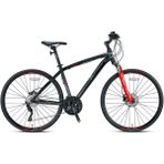 Kron TX1000 Hidrolik Disk 28 Jant Trekking Bisiklet Siyah-Kırmızı 46 cm