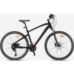 Kron TX500 Hidrolik Disk 28 Jant 20 Vites Cues Trekking Bisiklet Mat Siyah-Füme Kırmızı 46 cm - Siyah - Kırmızı - Kron TX500 Hidrolik Disk 28 Jant 20 Vites Cues Trekking Bisiklet Mat Siyah-Füme Kırmızı 46 cm