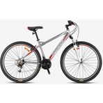 Kron Vortex 4.0 V Fren 29 Jant 21 Vites 16" Mat Füme Kırmızı Gri Dağ Bisikleti