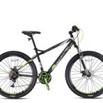 Kron Vortex 4.0 V Fren 29 Jant 21 Vites 18" Mat Siyah Koyu Turkuaz Gri Dağ Bisikleti