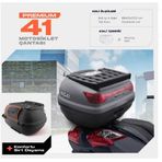 Kron WOGEN 41 LİTRE PREMİUM SIRT DAYAMALI MOTOSİKLET ÇANTASI - NARDO GRİ - 1405 006