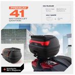Kron WOGEN 41 LİTRE PREMİUM SIRT DAYAMALI MOTOSİKLET ÇANTASI - SİYAH - 1405 004