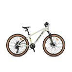 Kron XC 100 24 Jant MTB 13" 8 Vites H.Disc Mat Bej-Neon Sarı-Siyah Dağ Bisikleti