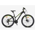 Kron XC 100 27.5 Jant 21 Vites V Fren Kelebek Vites Shimano Sistem Lady Siyah Gri Neon Sarı Dağ Bisikleti