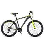 Kron XC 100-27.5" MTB - 18' - 21 Vites Mat Siyah Gri/Neon Sarı Bisiklet
