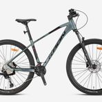 KRON XC 1000 29 JANT 22 VİTES HİDROLİK DİSK FREN YENİ CUES SİSTEM MAT FÜME/MAT SİYAH-SİYAH-KIRMIZI (GREENWAY BİSİKLET)