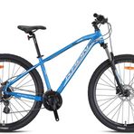 KRON XC 150-27.5 jant Hidrolik Disk Fren MTB - 19' - 24 Vites -MAT MAVİ-SİYAH/GRİ DAĞ Bisikleti GRENNWAY BİSİKLET)