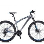 KRON XC 150 - 27.5 MTB - 17 - 24 Vites - H.DISC - Mat Füme-Siyah/Mavi-