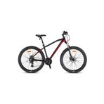 Kron Xc 150 27,5 Jant Mtb - 19' - 24 Vites - H.dısc - Siyah-kırmızı/füme Kelebek Vites