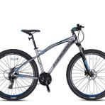 Kron Xc 150 Hidrolik Disk 27.5 Jant Dağ Bisikleti Kadro 17 İnç Gri - Mavi 2022