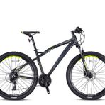 Kron Xc 150 Hidrolik Disk 27.5 Jant Dağ Bisikleti Kadro 17 İnç Siyah-neon Sarı 2022