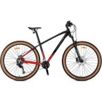 Kron Xc 300 29 Jant H.disk Fren Dağ BİSİKLETİ-2026 - 17 INC - Siyah - Kırmızı - Füme