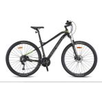 Kron Xc 450 Hidrolik Fren 27.5 Jant Dağ Bisikleti Mat Siyah-Füme/yeşil - Antrasit