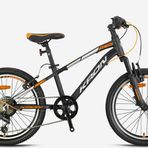 KRON XC 75 20 JANT 7 VİTES V FREN -MAT SİYAH-GRİ/NEON TURUNCU-KRN25-029(GREENWAY BİSİKLET)