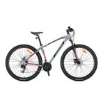 Kron XC 75 26 Jant MTB - 14' - 21 Vites - M.Disc - Nardo Gri-Siyah-Kırmızı Dağ Bisikleti