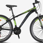 Kron XC 75 27.5 Jant 17 Kadro V-Fren 21 Vites Siyah Neon Sarı Dağ Bisikleti