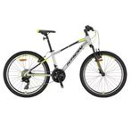 Kron Xc 75 27.5" Jant V-Fren 21 Vites Kelebek Vites Dağ Bisikleti 17 Kadro Bej Neon Sarı