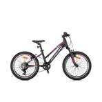 Kron Xc 75 Lady 20 Jant 7 Vites Alüminyum Gövde Çocuk Dağ Bisikleti Siyah Gri Pembe