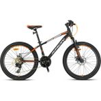 Kron Xc 75 M. Disk 24 Jant Shimano Kelebek Vites Mat Siyah Turuncu Bisiklet