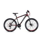 Kron XC100 27.5" Mtb Erkek Hidrolik Fren 18Kadro Siyah Kırmızı - Siyah - Kırmızı