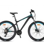 Kron XC100 29 Jant 21 Vites 50.8 Cm Hidrolik Fren Dağ Bisikleti - Mat Siyah -Gri-Turkuaz