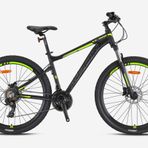 Kron XC100 Hidrolik Disk Fren 27.5 Jant 21 Vites 19" Mat Siyah Gri Neon Sarı Dağ Bisikleti