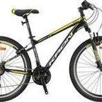 Kron XC100 V Fren 27.5 Jant 21 Vites 18 Kadro Mat Siyah Neon Sarı Dağ Bisikleti