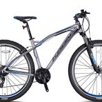 Kron XC150 V Fren 27.5 Jant 24 Vites 17 Kadro Mat Füme Siyah Mavi Dağ Bisikleti