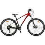 Kron XC500 29HD 19 Kadro Hidrolik Disk Fren 20 Vites Dağ Bisikleti (175 cm Üstü Boy) - Siyah - Kırmızı
