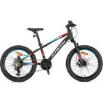 Kron Xc75 24 Jant Mtb 13K 21 Vites M.disk Dağ Bisikleti M.siyah Kırmızı Gri