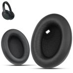 Krone Kalpasmos Sony WH-1000XM4 Kulaklık için Kulak Pedlerinin Değiştirilmesi, Birinci Sınıf 1000XM4 Gürültü Önleyici Kapaklar, Yumuşak Protein Deri ve Yüksek Yoğunluklu Bellek Köpüğü ile, Sensörü