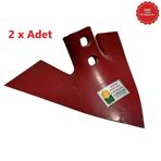 Krone Tipi Kültivatör Kazayağı Bıçak Geniş-10 Mm-34,5 Cm-2 Adet