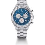Kronen&söhne Aeromatic Chronograph Swiss Made Çelik Erkek Kol Saati - Gümüş