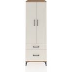 Kronos Dolap 4 Raflı 2 Çekmeceli 2 Kapaklı 60X59X182 Çam-Aytaşı - Atlas Çam