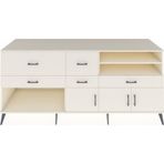 Kronos Konsol 4 Raflı 5 Çekmeceli 3 Kapaklı 220x59x99 Aytaşı-Aytaşı/Aytaşı