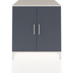 Kronos Şifonyer 2 Kapaklı 88X59X96 Antrasit-Aytaşı