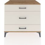 Kronos Şifonyer 3 Çekmeceli 88X59X80 Çam-Aytaşı - Atlas Çam