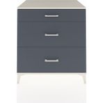 Kronos Şifonyer 3 Çekmeceli 88X59X96 Aytaşı-Antrasit