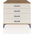 Kronos Şifonyer 4 Çekmeceli 88X59X80 Çam-Aytaşı - Atlas Çam