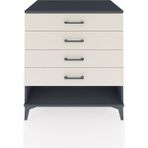 Kronos Şifonyer 4 Çekmeceli 88X59X96 Aytaşı-Antrasit