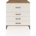 Kronos Şifonyer 4 Çekmeceli 88X59X96 Çam-Aytaşı - Atlas Çam