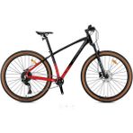 Kronxc 300 Pro 29 Jant 10X1 Shımano Cues U6000 17 Inç Dağ Bisikleti - Siyah - Kırmızı - Füme