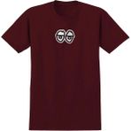 Krooked Eyes Logo Burgundy T-Shirt L - Bordo