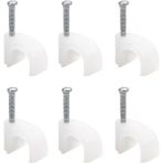 Kroşe 1 Numara Çelik Çivili 4 mm (Kordon Kabloları Için) 100\'LÜ Poşet Powermaster - Renkli