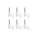 Kroşe 1 Numara Çelik Çivili 4 Mm (Kordon Kabloları İçin) 100\'lü Poşet Powermaster