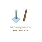 KRT Hasır Kedi Tırmalama Tahtası ** 47 Cm Ve Yedek Çubuk