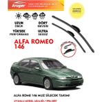 Kruger Alfa Romeo Ön Cam Muz Silgeç Takımı 1.4 2.0 1.6 2.5 Motor (Aparatsız) Direk Montaj (1996-2007)