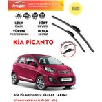 Kruger Kia Picanto Sileceği Silgeç Silgi 11 125 Motor (2011-2016) Araç Için (Aparatsız) Direk Montaj