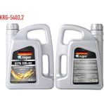 KRUGER-KRG-5403,2 - 5W40 Motor Yağı 3.2 Litre x 4 Full Sentetik - Siyah
