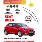 Kruger Seat Ibiza Sileceği Silgeç Silgi Seti 2012 Model Araç Için (Aparatsız) Direk Montaj